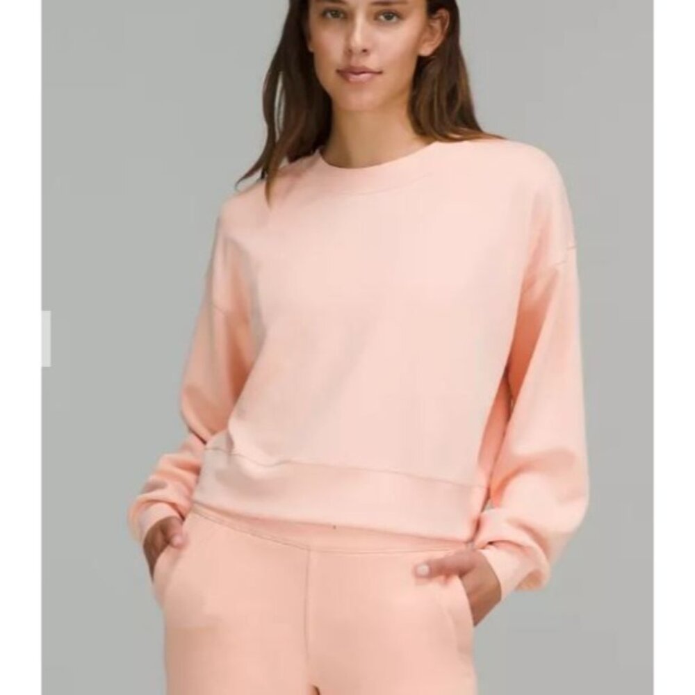 lululemon athletica Peach Sweatshirt
